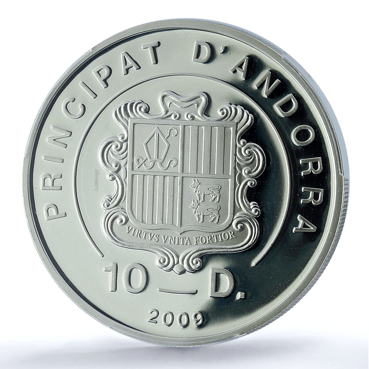 Andorra 10 diners Chopin Paris KM-318 Music Composer PR 67 PCGS silver coin 2009 Andorra 10 diners Chopin Paris KM-318 Music Composer PR 67 PCGS silver coin 2009