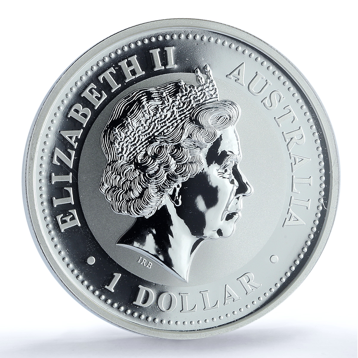 Australia 1 dollar Year Goat KM-665 Lunar Series 1 MS 70 PCGS silver coin 2003 Australia 1 dollar Year Goat KM-665 Lunar Series 1 MS 70 PCGS silver coin 2003