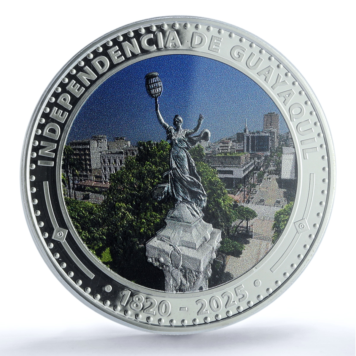 Ecuador 1 sucre Guayaquil Independence Heroes Column PR 69 PCGS silver coin 2025 Ecuador 1 sucre Guayaquil Independence Heroes Column PR 69 PCGS silver coin 2025