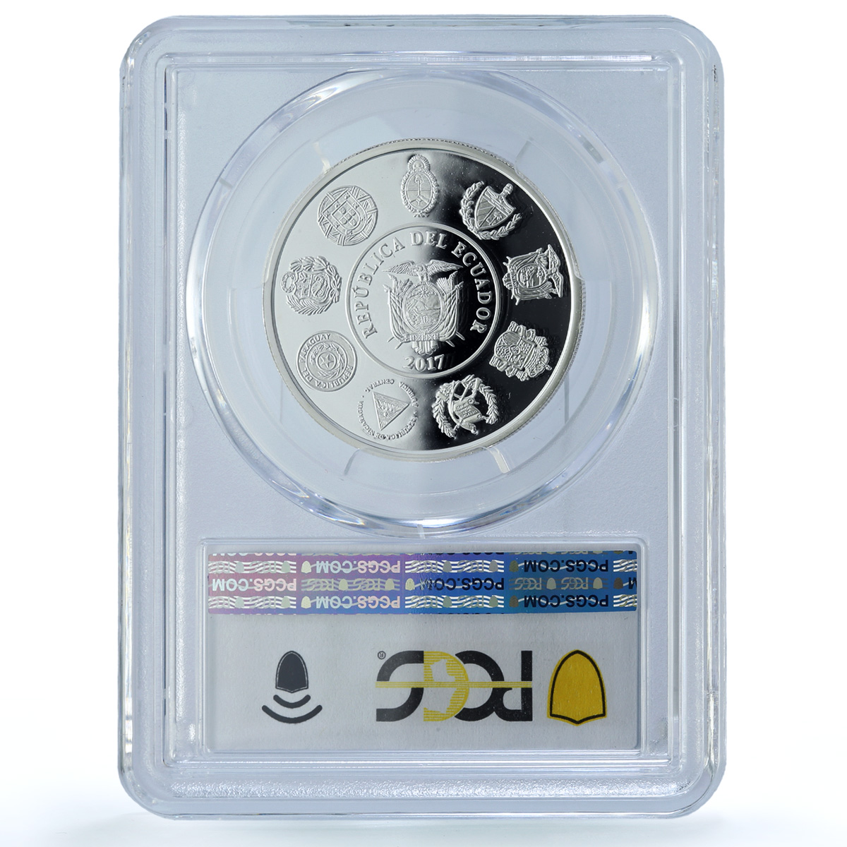 Ecuador 1 sucre Cotopaxi Ibero-American Nature PR 69 PCGS silver coin 2017 Ecuador 1 sucre Cotopaxi Ibero-American Nature PR 69 PCGS silver coin 2017