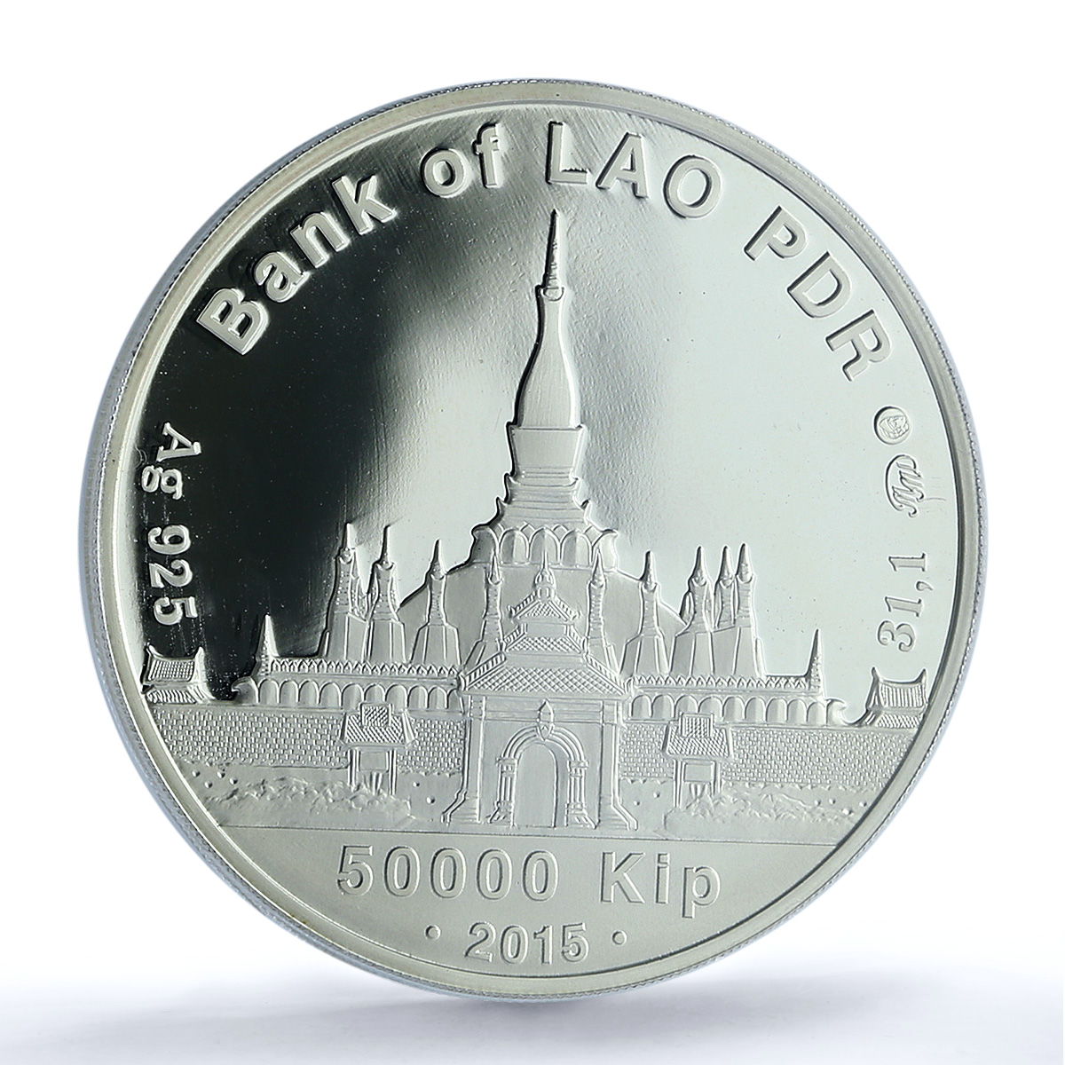 Laos 50000 kip Saint Nicholas Religion Orthodox PL 70 PCGS silver coin 2015 Laos 50000 kip Saint Nicholas Religion Orthodox PL 70 PCGS silver coin 2015