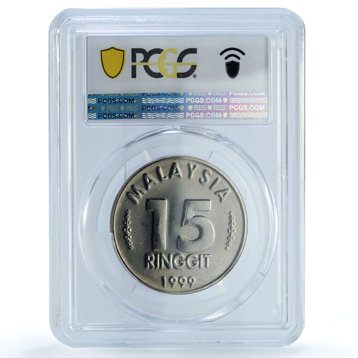 Malaysia 15 ringgit Formula One F1 Grand Prix KM-68 PR65 PCGS CuNi coin 1999 Malaysia 15 ringgit Formula One F1 Grand Prix KM-68 PR65 PCGS CuNi coin 1999