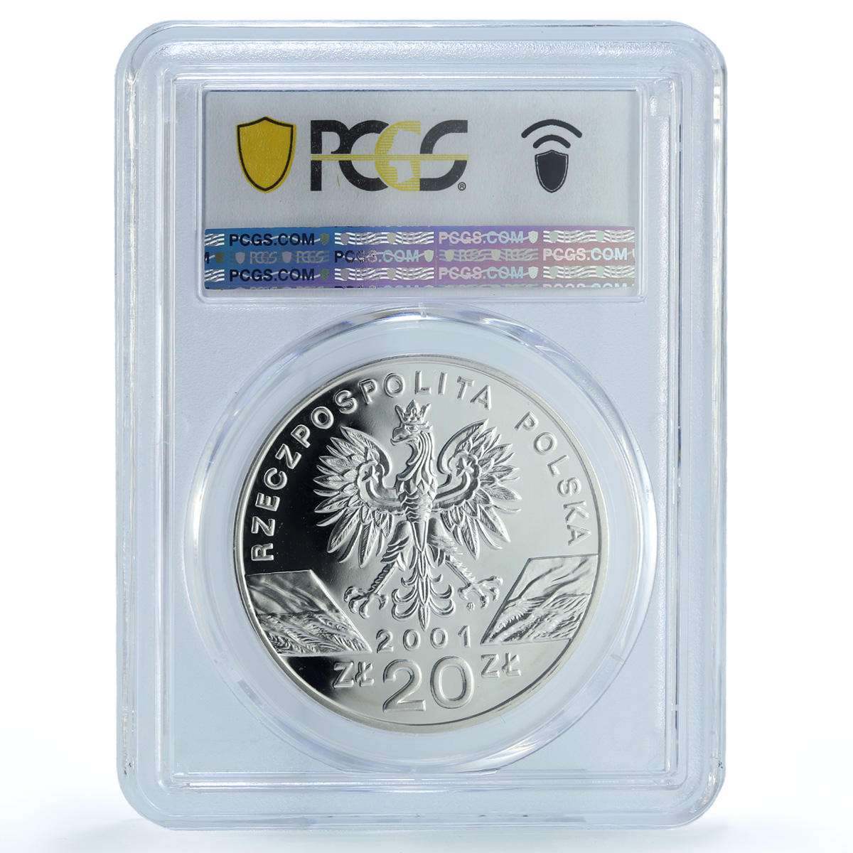 Poland 20 zlotych Swallowtail Machaon Y#415 Butterfly PR67 PCGS silver coin 2001 Poland 20 zlotych Swallowtail Machaon Y#415 Butterfly PR67 PCGS silver coin 2001