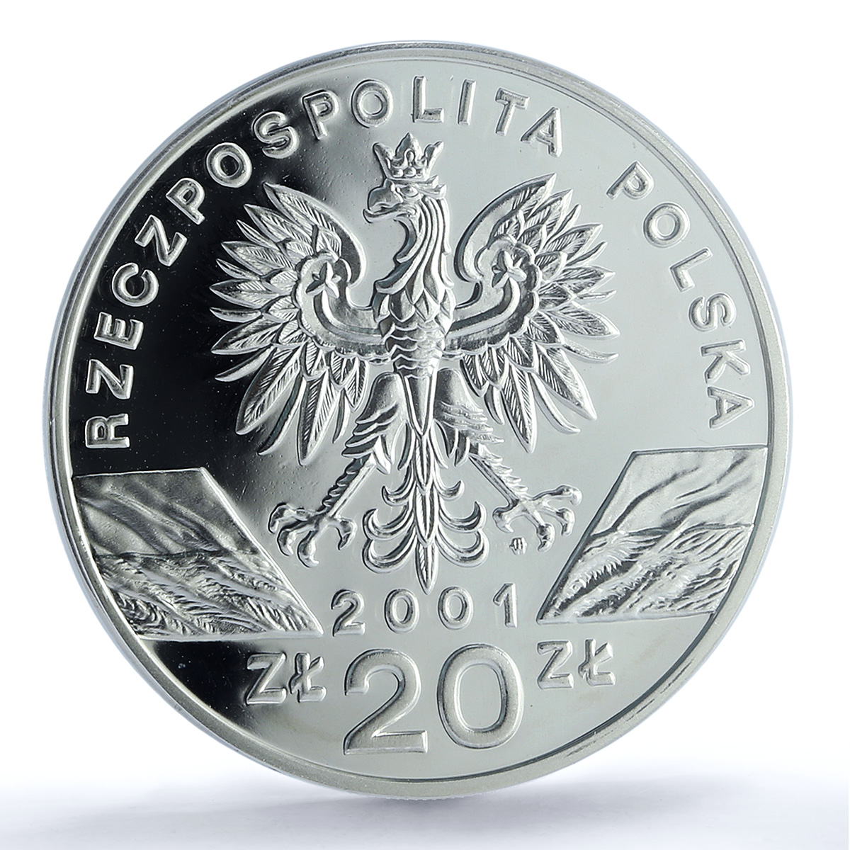 Poland 20 zlotych Swallowtail Machaon Y#415 Butterfly PR67 PCGS silver coin 2001 Poland 20 zlotych Swallowtail Machaon Y#415 Butterfly PR67 PCGS silver coin 2001