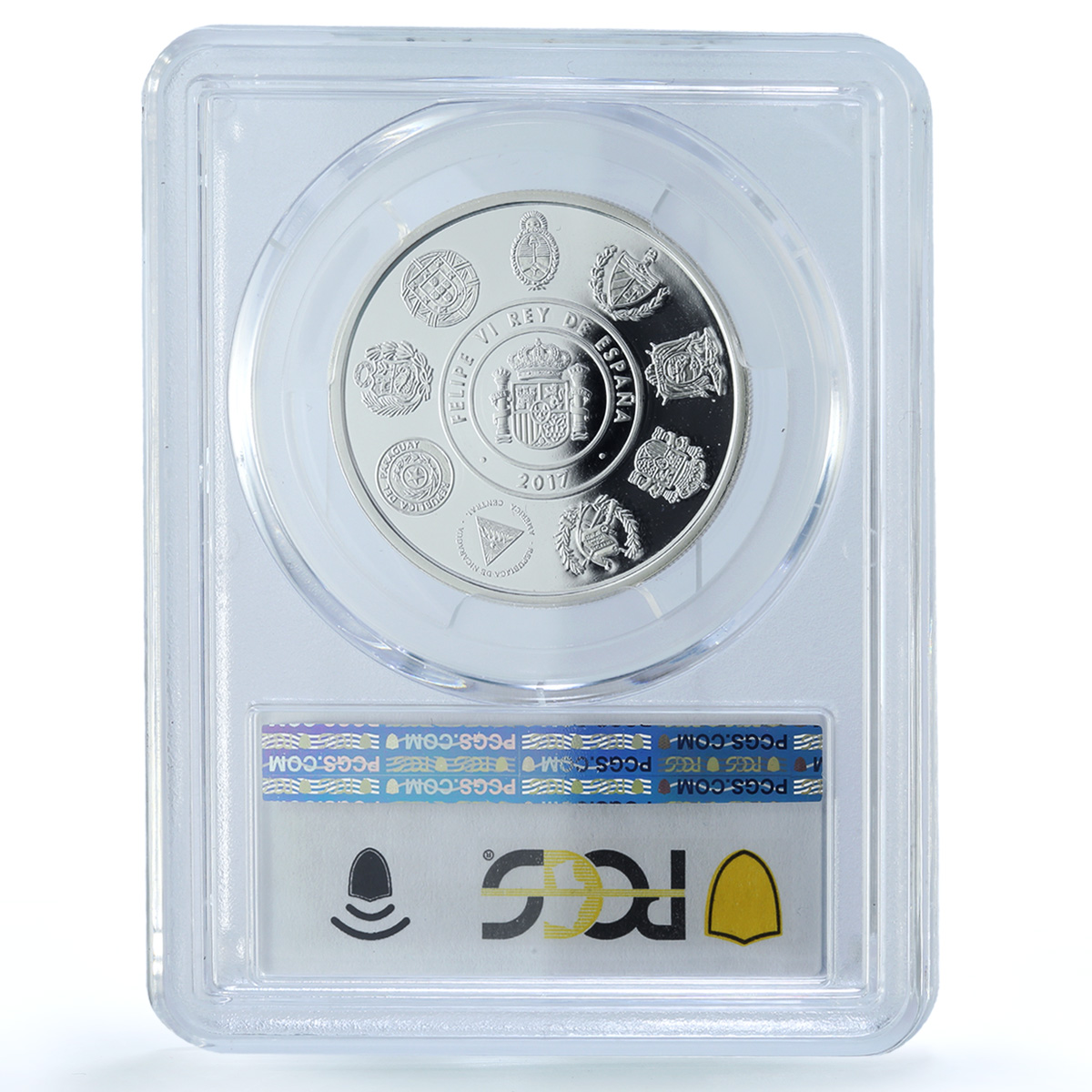Spain 5 euros Cathedrals Beach Ibero-American Nature PR70 PCGS silver coin 2017 Spain 5 euros Cathedrals Beach Ibero-American Nature PR70 PCGS silver coin 2017