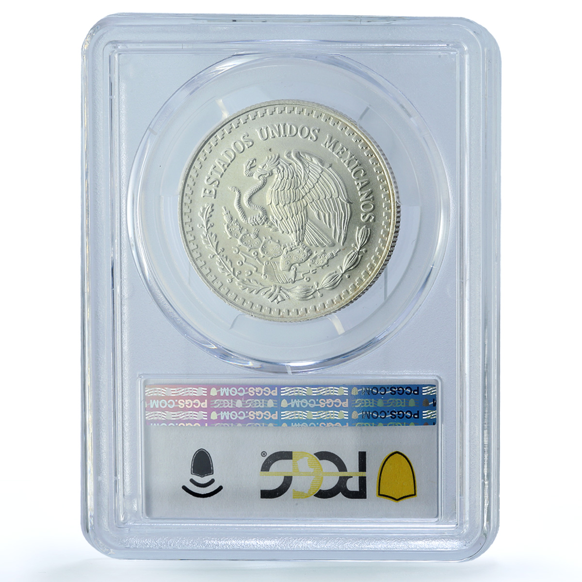 Mexico 1/2 onza Libertad Angel of Independence KM-612 MS67 PCGS silver coin 1997