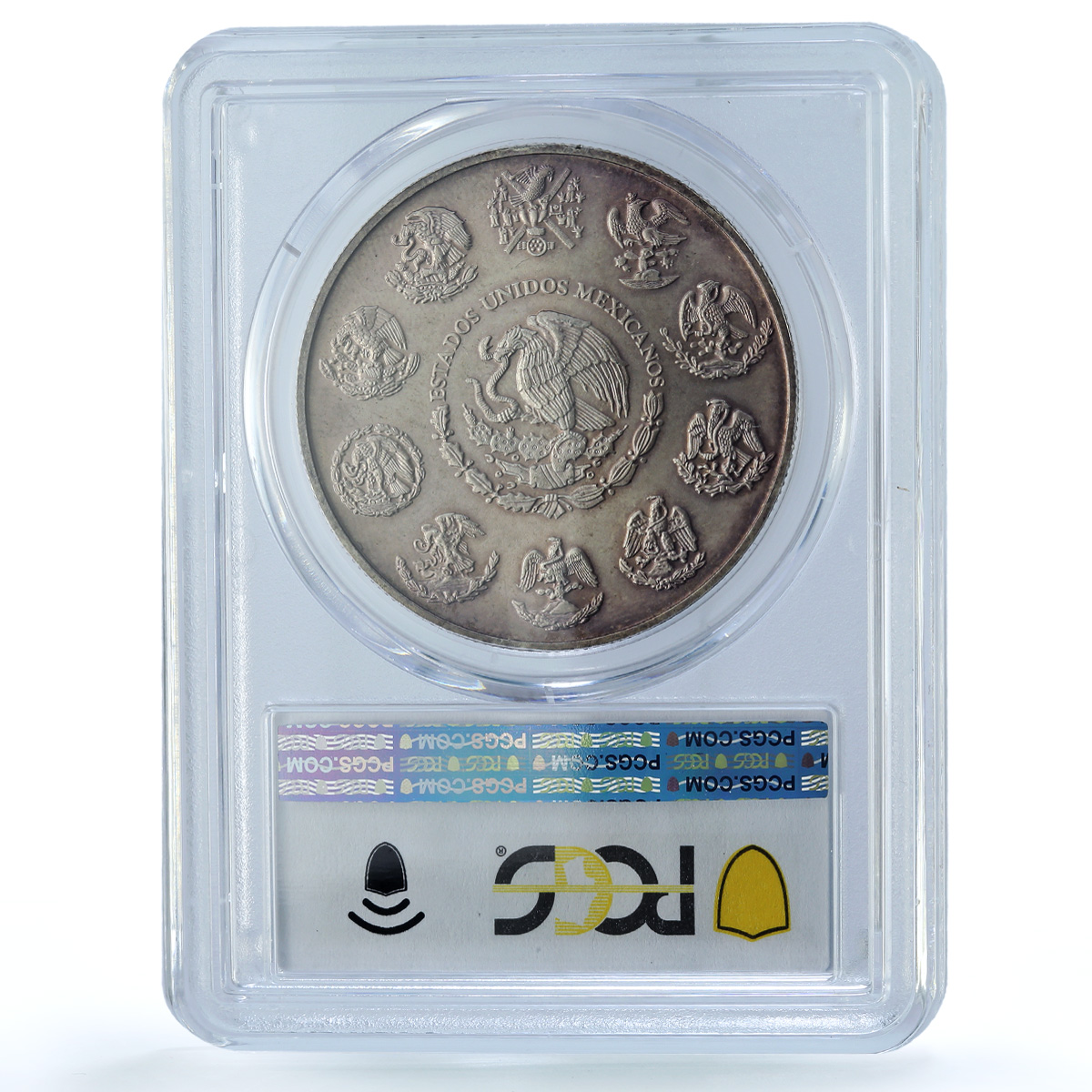 Mexico 1 onza Libertad Angel of Independence KM-639 MS 66 PCGS silver coin 2005 Mexico 1 onza Libertad Angel of Independence KM-639 MS 66 PCGS silver coin 2005
