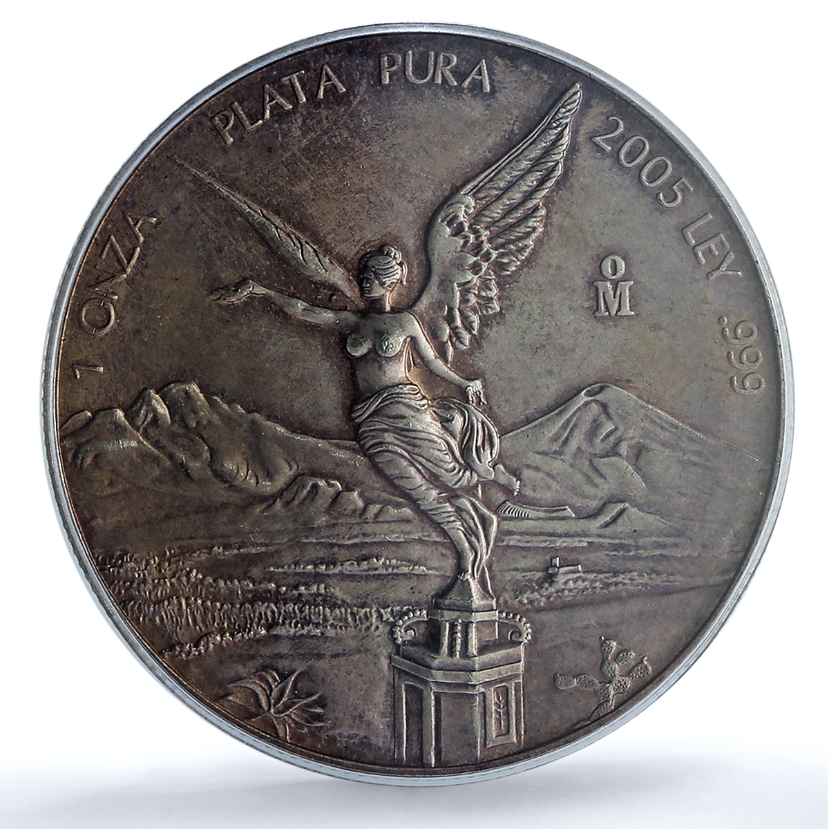 Mexico 1 onza Libertad Angel of Independence KM-639 MS 66 PCGS silver coin 2005 Mexico 1 onza Libertad Angel of Independence KM-639 MS 66 PCGS silver coin 2005