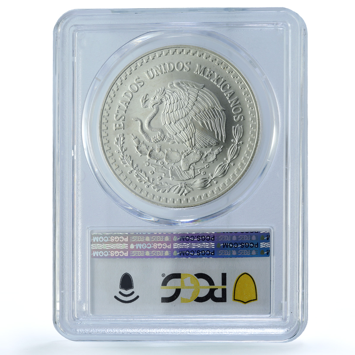 Mexico 1 onza Libertad Angel of Independence KM-613 MS 69 PCGS silver coin 1996