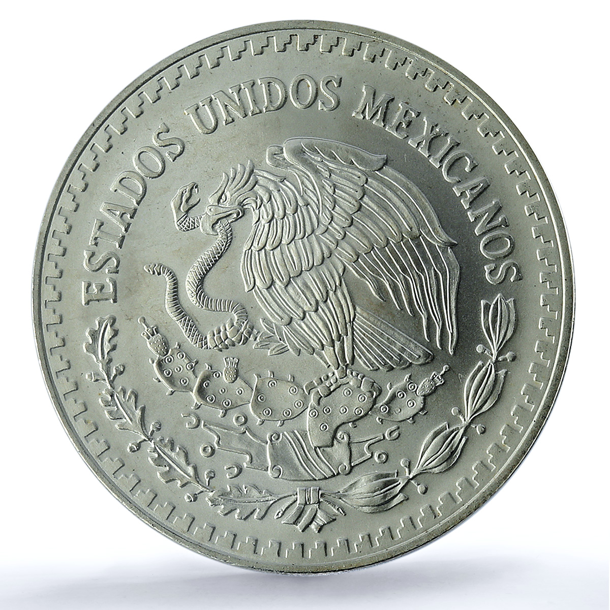 Mexico 1 onza Libertad Angel of Independence KM-613 MS 69 PCGS silver coin 1996