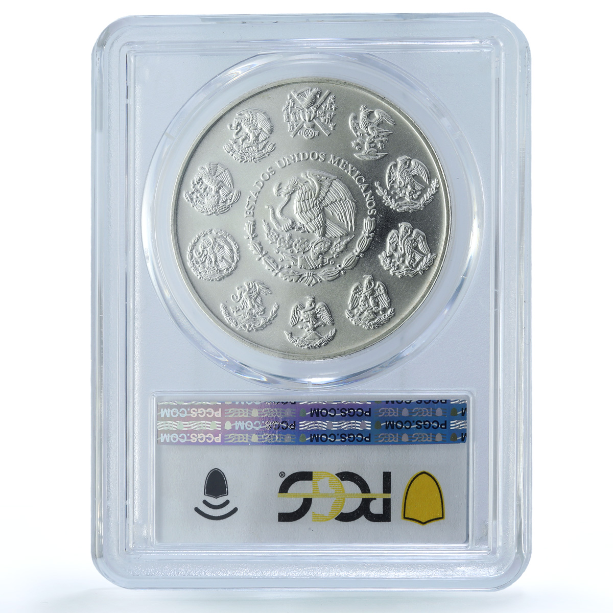 Mexico 1 onza Libertad Angel of Independence KM-639 MS 67 PCGS silver coin 2007 Mexico 1 onza Libertad Angel of Independence KM-639 MS 67 PCGS silver coin 2007