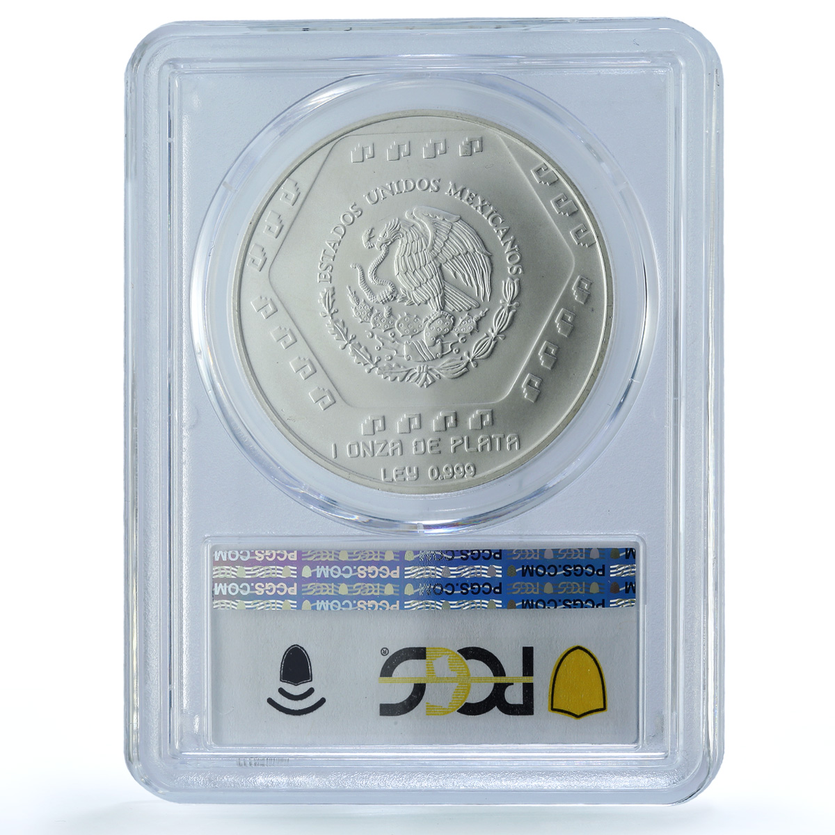 Mexico 5 pesos Dintel 26 KM-578 Precolombina Maya MS 68 PCGS silver coin 1994 Mexico 5 pesos Dintel 26 KM-578 Precolombina Maya MS 68 PCGS silver coin 1994