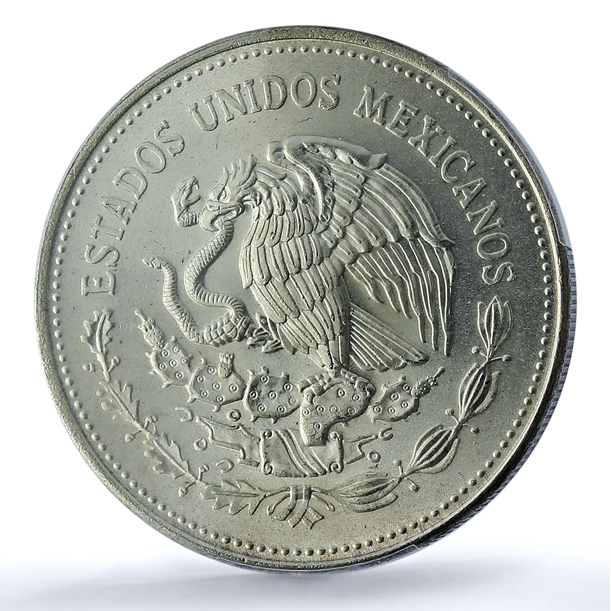 Mexico 100 pesos Oil Nationalization KM-533 Cardenas MS 67 PCGS silver coin 1988 Mexico 100 pesos Oil Nationalization KM-533 Cardenas MS 67 PCGS silver coin 1988