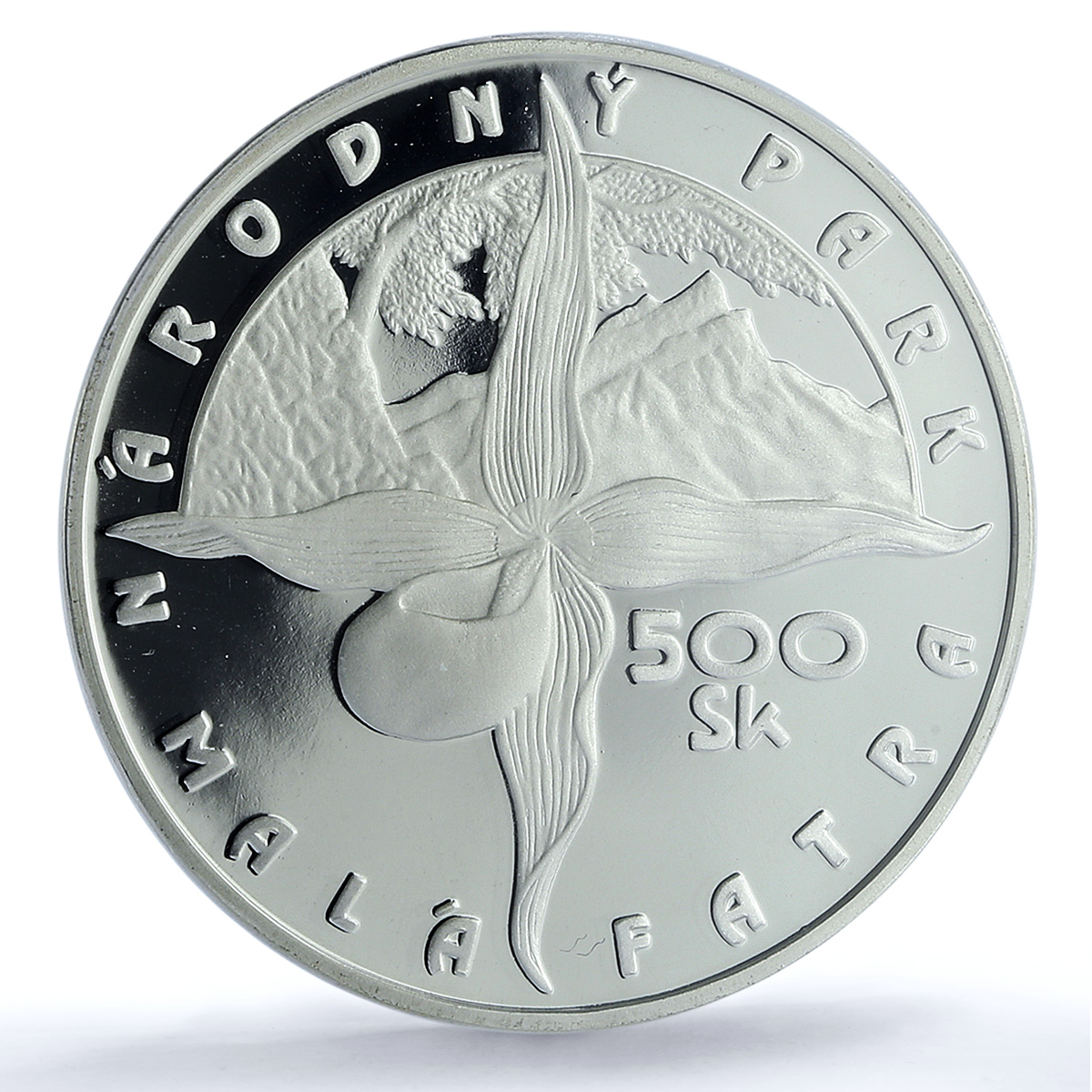 Slovakia 500 korun Mala Fatra Park KM-56 Wildlife PR 69 PCGS silver coin 2001 Slovakia 500 korun Mala Fatra Park KM-56 Wildlife PR 69 PCGS silver coin 2001