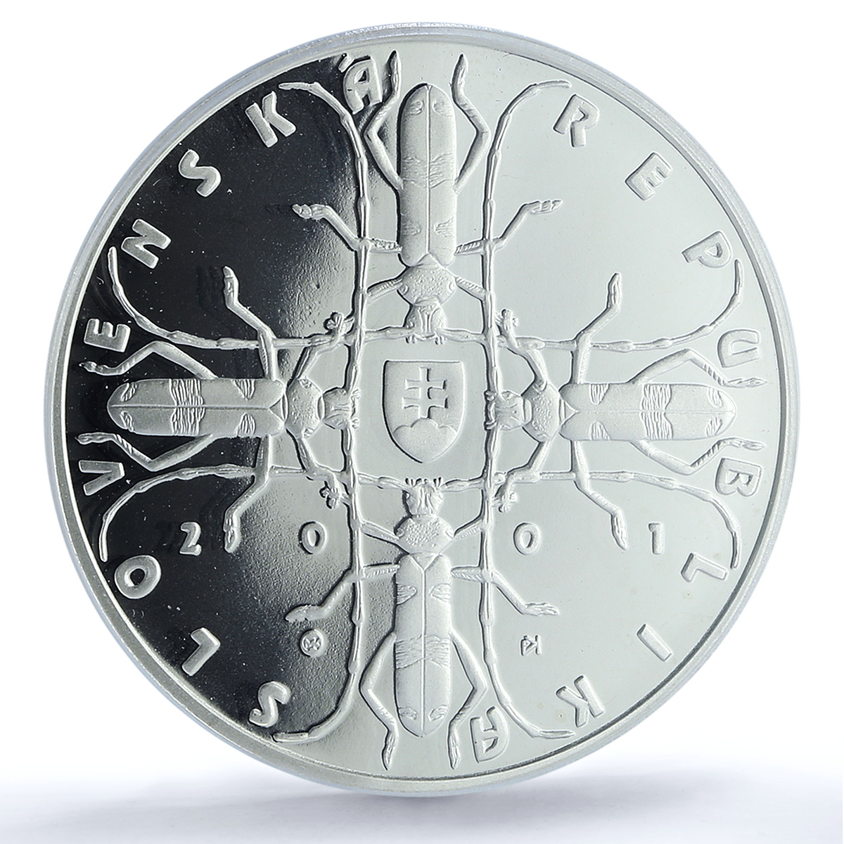 Slovakia 500 korun Mala Fatra Park KM-56 Wildlife PR 69 PCGS silver coin 2001 Slovakia 500 korun Mala Fatra Park KM-56 Wildlife PR 69 PCGS silver coin 2001
