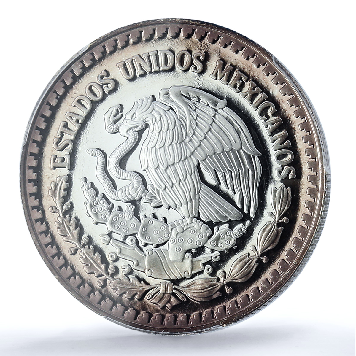 Mexico 1/2 onza Libertad Angel of Independence KM-612 PR69 PCGS silver coin 2004