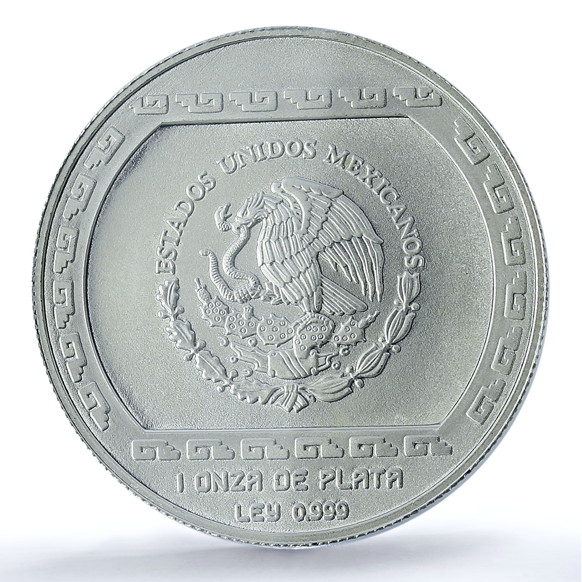 Mexico 5 pesos Anciano Brasero Type 2 Precolombina MS 66 PCGS silver coin 1993