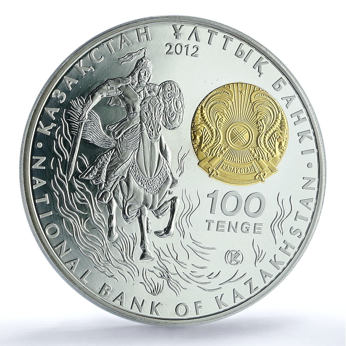 Kazakhstan 100 tenge Sultan Baybars KM-234 Horse PR 70 PCGS silver coin 2012 Kazakhstan 100 tenge Sultan Baybars KM-234 Horse PR 70 PCGS silver coin 2012