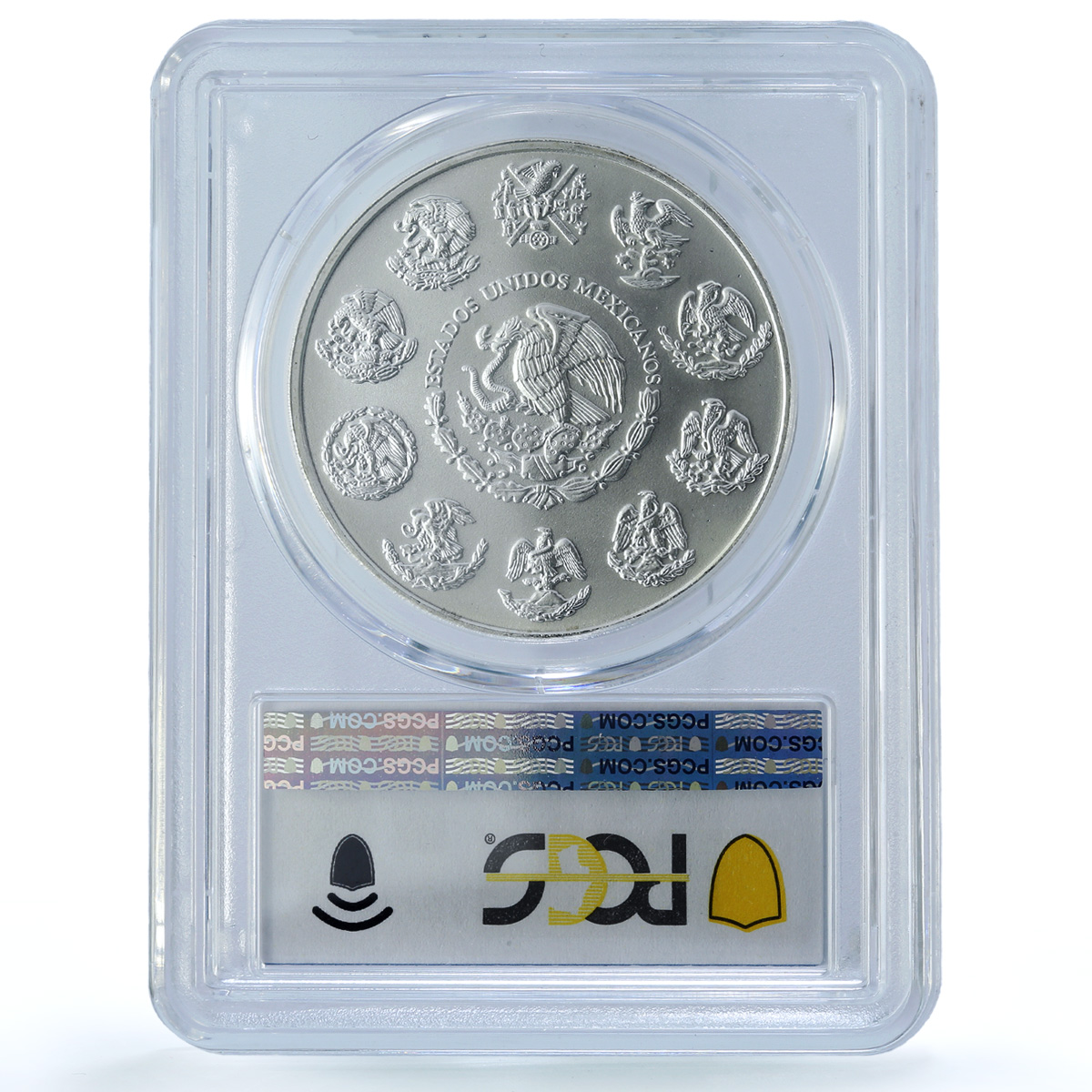 Mexico 1 onza Libertad Angel of Independence KM-639 MS 67 PCGS silver coin 2007 Mexico 1 onza Libertad Angel of Independence KM-639 MS 67 PCGS silver coin 2007