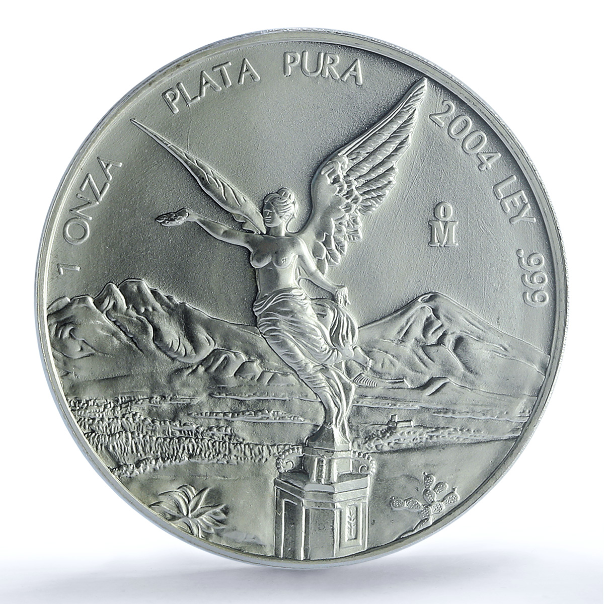 Mexico 1 onza Libertad Angel of Independence KM-639 MS 67 PCGS silver coin 2004 Mexico 1 onza Libertad Angel of Independence KM-639 MS 67 PCGS silver coin 2004