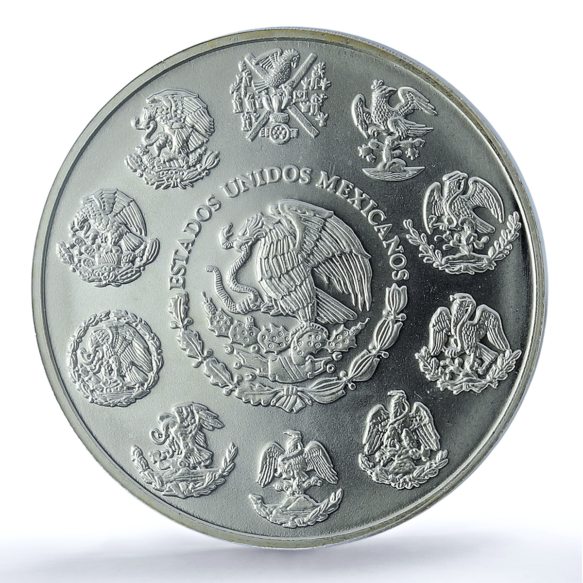 Mexico 1 onza Libertad Angel of Independence KM-639 MS 67 PCGS silver coin 2004 Mexico 1 onza Libertad Angel of Independence KM-639 MS 67 PCGS silver coin 2004