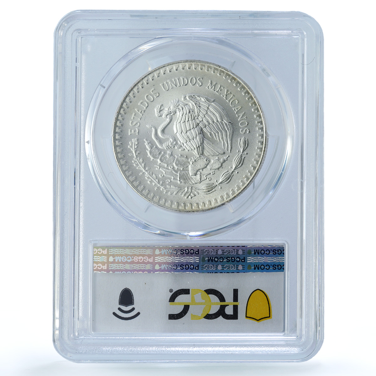 Mexico 1 onza Libertad Type 1 PLATA PURA KM-494.2 MS 68 PCGS silver coin 1991 Mexico 1 onza Libertad Type 1 PLATA PURA KM-494.2 MS 68 PCGS silver coin 1991