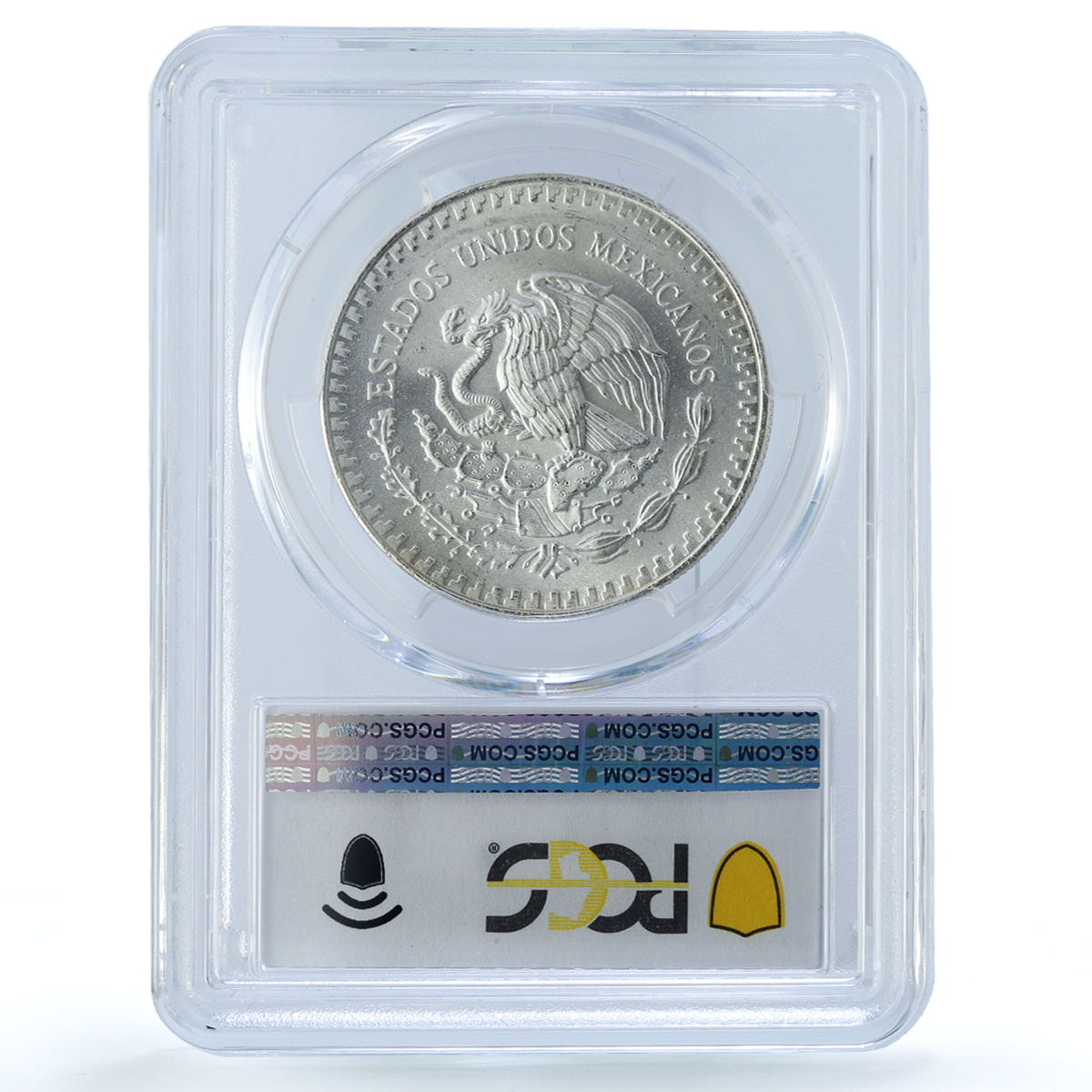 Mexico 1 onza Libertad Type 1 PLATA PURA KM-494.2 MS 68 PCGS silver coin 1991 Mexico 1 onza Libertad Type 1 PLATA PURA KM-494.2 MS 68 PCGS silver coin 1991