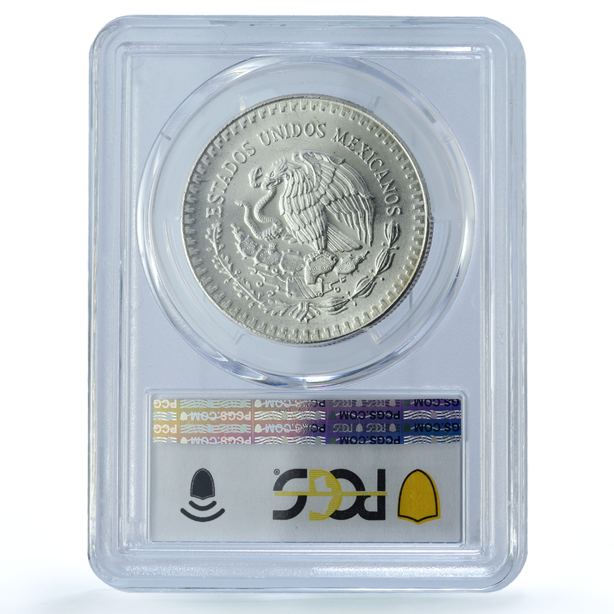 Mexico 1 onza Libertad Angel of Independence KM-494.2 MS67 PCGS silver coin 1990 Mexico 1 onza Libertad Angel of Independence KM-494.2 MS67 PCGS silver coin 1990