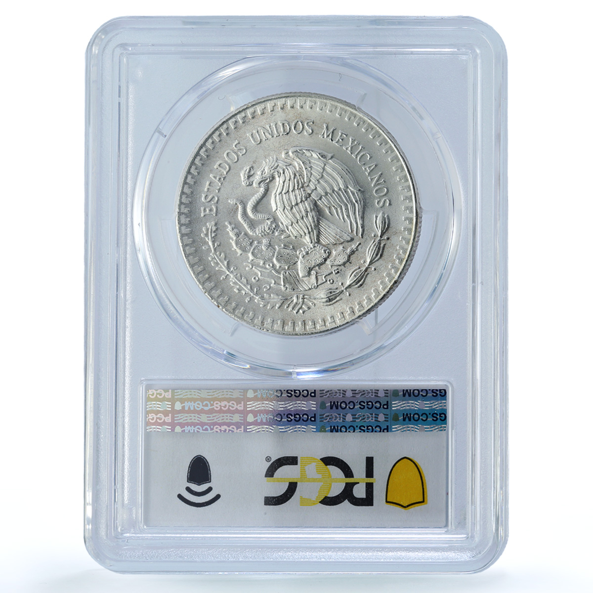 Mexico 1 onza Libertad Angel of Independence KM-494.2 MS67 PCGS silver coin 1990 Mexico 1 onza Libertad Angel of Independence KM-494.2 MS67 PCGS silver coin 1990
