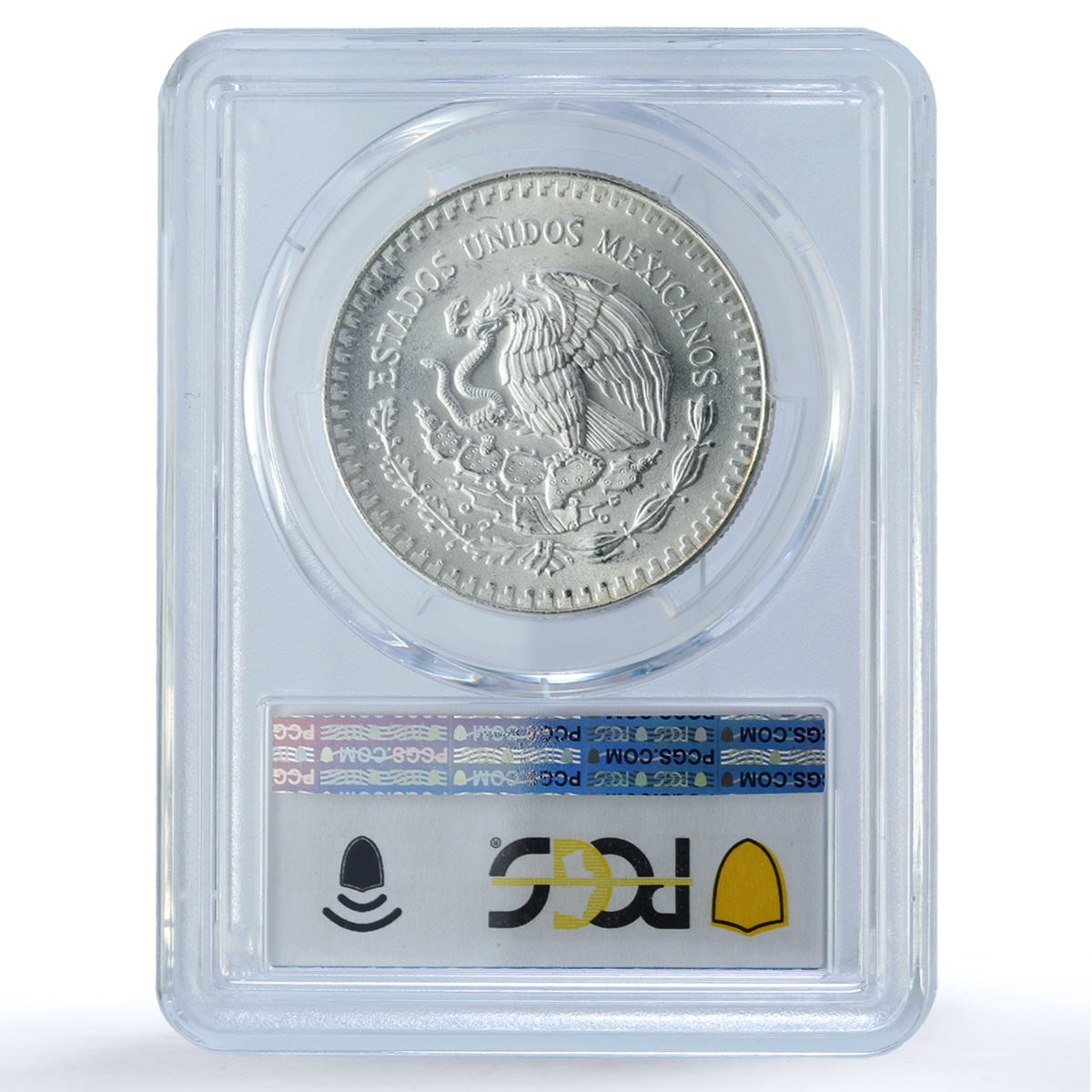 Mexico 1 onza Libertad Angel of Independence KM-494.2 MS68 PCGS silver coin 1990 Mexico 1 onza Libertad Angel of Independence KM-494.2 MS68 PCGS silver coin 1990