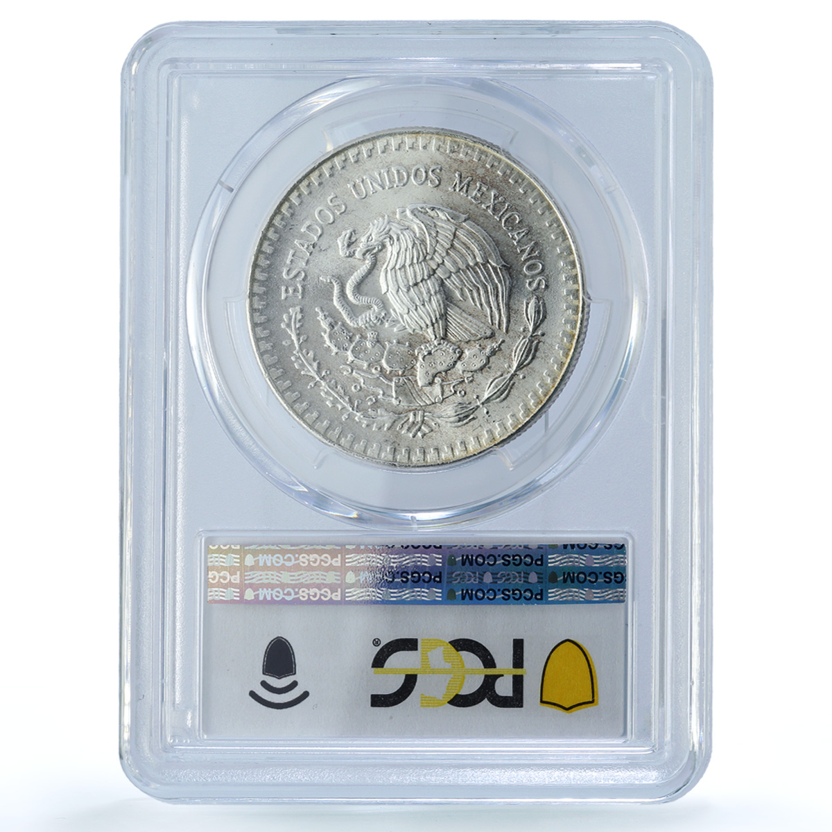 Mexico 1 onza Libertad Angel of Independence KM-494.2 MS66 PCGS silver coin 1990 Mexico 1 onza Libertad Angel of Independence KM-494.2 MS66 PCGS silver coin 1990