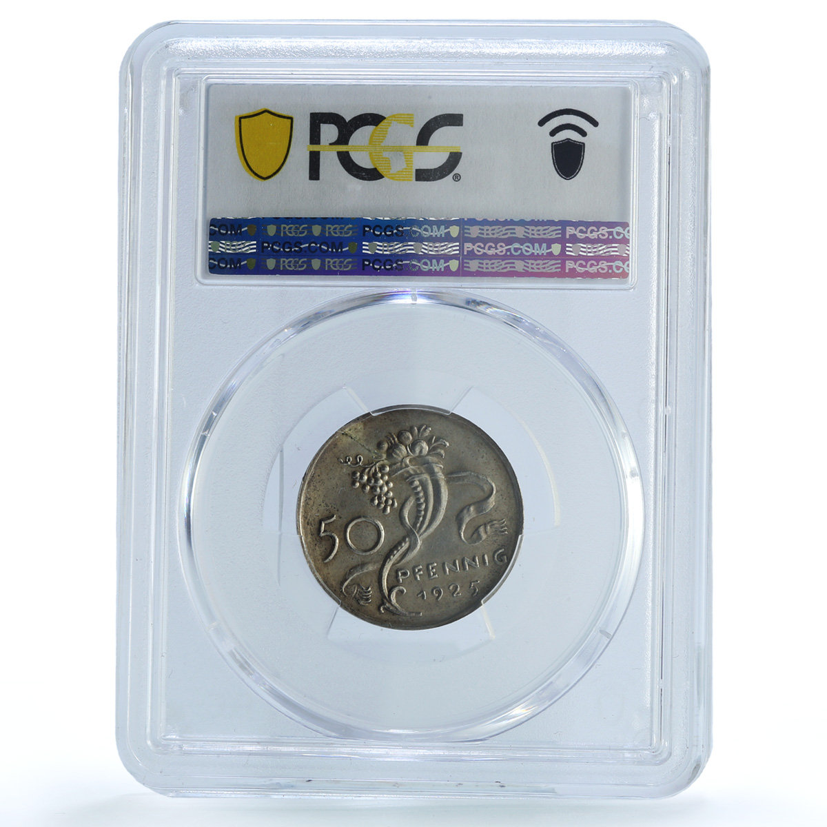 Germany Weimar 50 pfennig Goetz Pattern Sch-324G5 SP 61 PCGS silver coin 1925 D Germany Weimar 50 pfennig Goetz Pattern Sch-324G5 SP 61 PCGS silver coin 1925 D