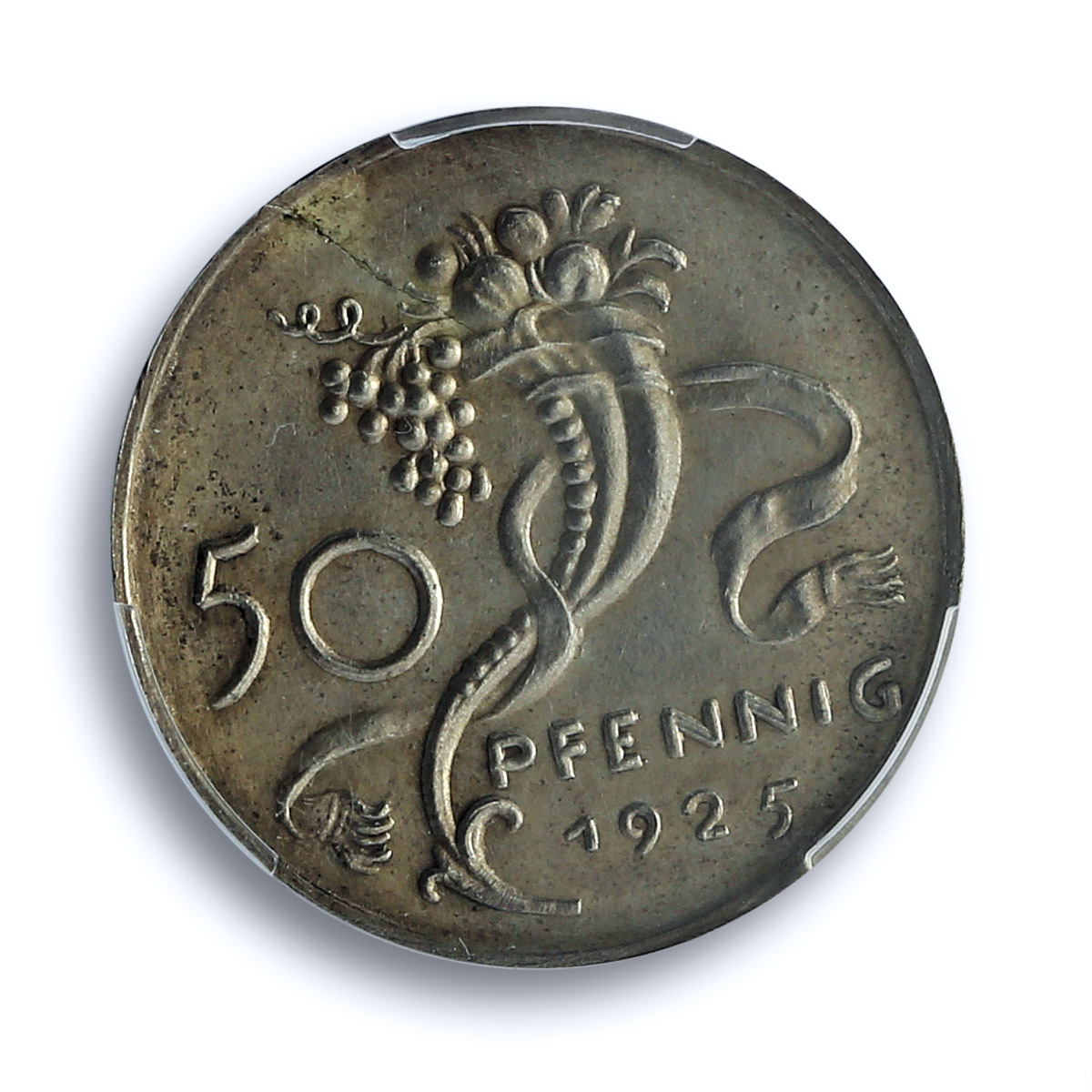 Germany Weimar 50 pfennig Goetz Pattern Sch-324G5 SP 61 PCGS silver coin 1925 D Germany Weimar 50 pfennig Goetz Pattern Sch-324G5 SP 61 PCGS silver coin 1925 D