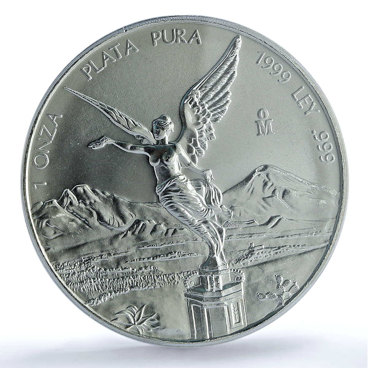 Mexico 1 onza Libertad Angel of Independence KM-613 MS 68 PCGS silver coin 1999 Mexico 1 onza Libertad Angel of Independence KM-613 MS 68 PCGS silver coin 1999