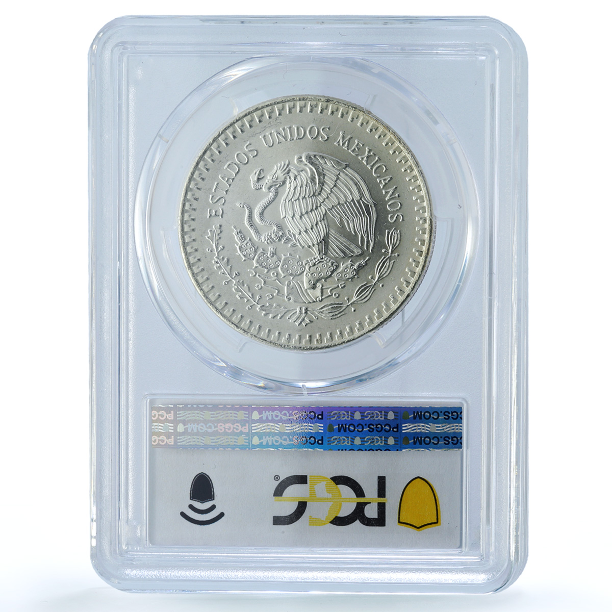 Mexico 1 onza Libertad Type 2 PLaTA PuRA KM-494.3 MS 64 PCGS silver coin 1991 Mexico 1 onza Libertad Type 2 PLaTA PuRA KM-494.3 MS 64 PCGS silver coin 1991