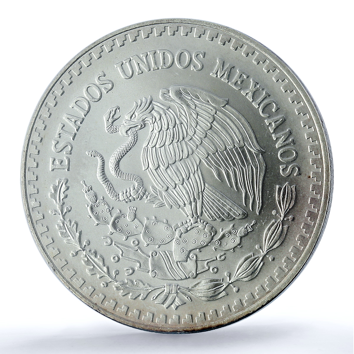 Mexico 1 onza Libertad Angel of Independence KM-613 MS 65 PCGS silver coin 1996 Mexico 1 onza Libertad Angel of Independence KM-613 MS 65 PCGS silver coin 1996