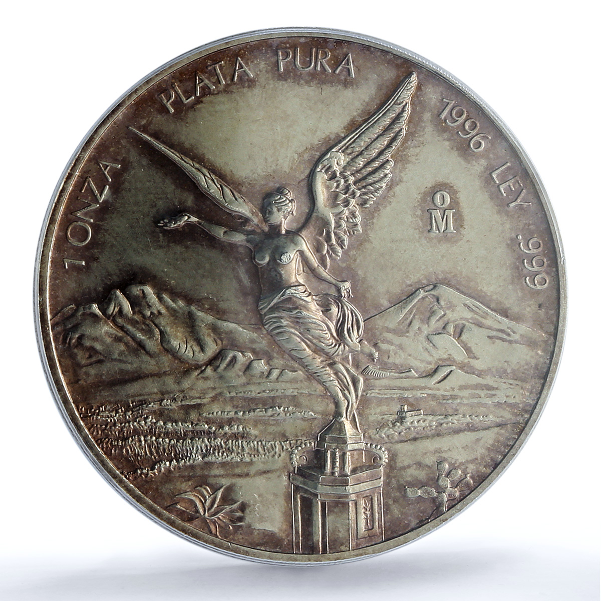 Mexico 1 onza Libertad Angel of Independence KM-613 MS 67 PCGS silver coin 1996 Mexico 1 onza Libertad Angel of Independence KM-613 MS 67 PCGS silver coin 1996