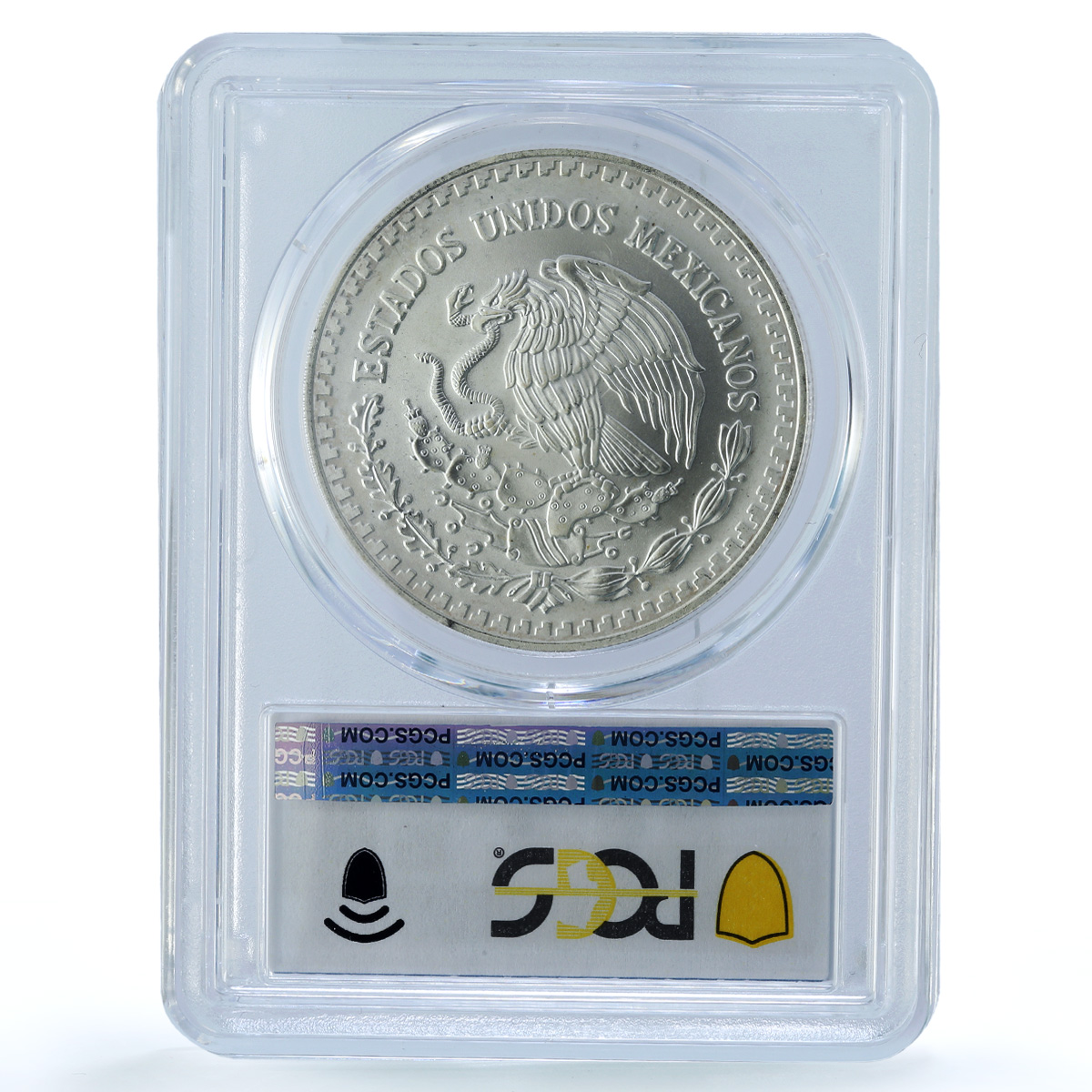 Mexico 1 onza Libertad Angel of Independence KM-613 MS 69 PCGS silver coin 1996 Mexico 1 onza Libertad Angel of Independence KM-613 MS 69 PCGS silver coin 1996