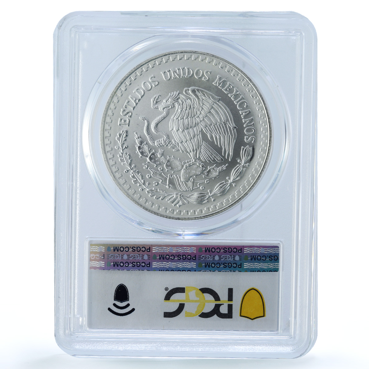 Mexico 1 onza Libertad Angel of Independence KM-613 MS 67 PCGS silver coin 1999 Mexico 1 onza Libertad Angel of Independence KM-613 MS 67 PCGS silver coin 1999