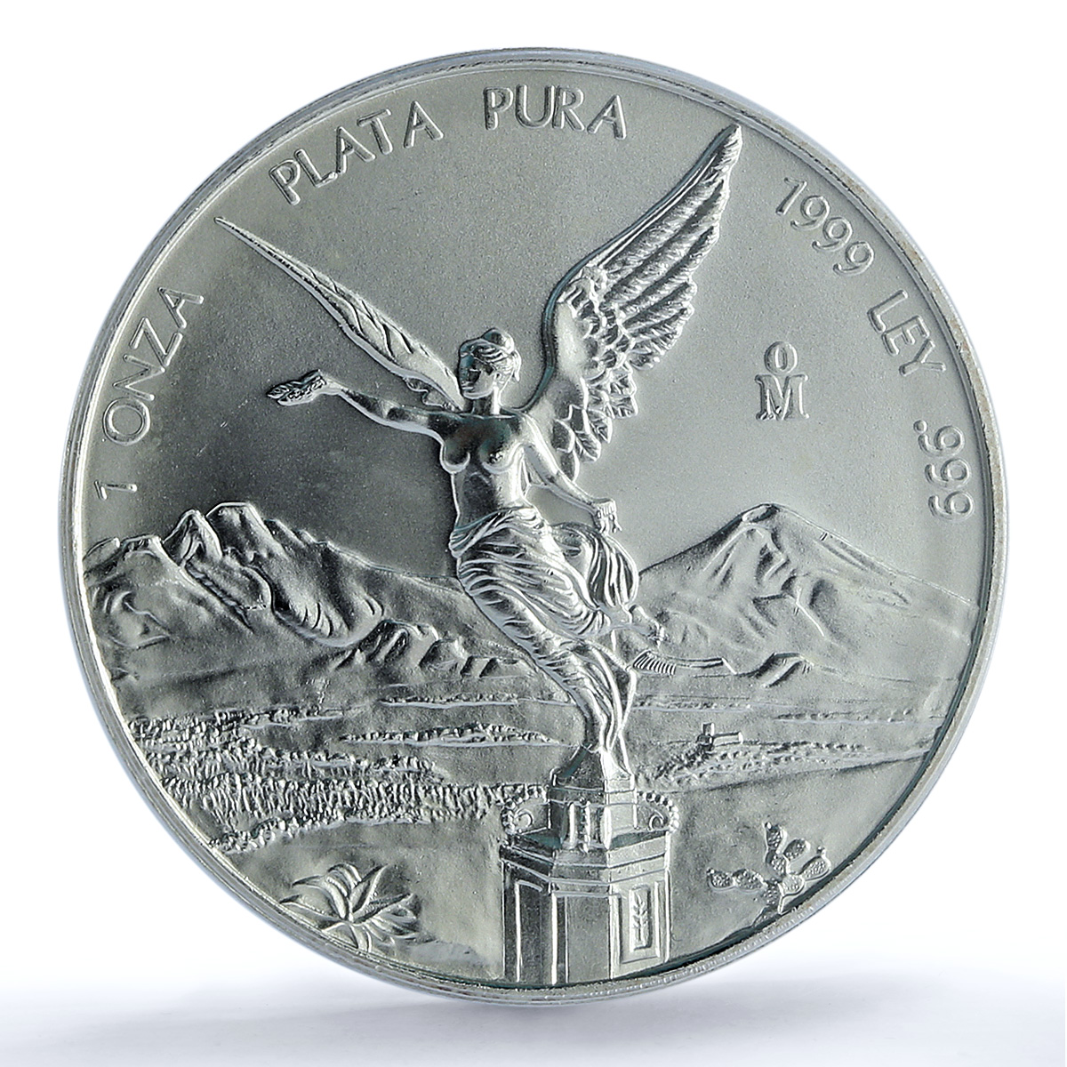 Mexico 1 onza Libertad Angel of Independence KM-613 MS 67 PCGS silver coin 1999 Mexico 1 onza Libertad Angel of Independence KM-613 MS 67 PCGS silver coin 1999
