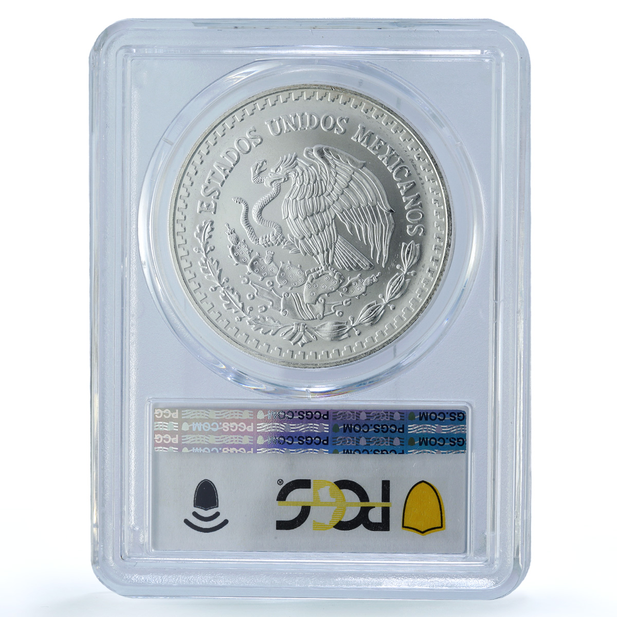 Mexico 1 onza Libertad Angel of Independence KM-613 MS 67 PCGS silver coin 1999