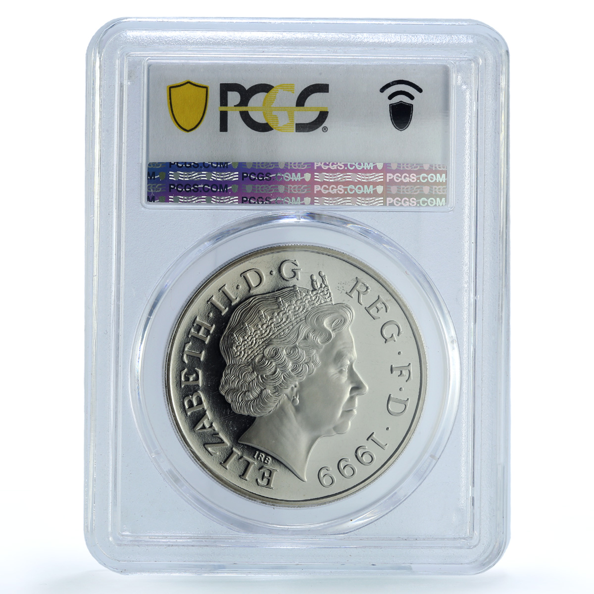 Great Britain 5 pounds Princess Diana Wales KM-997 PR 68 PCGS CuNi coin 1999