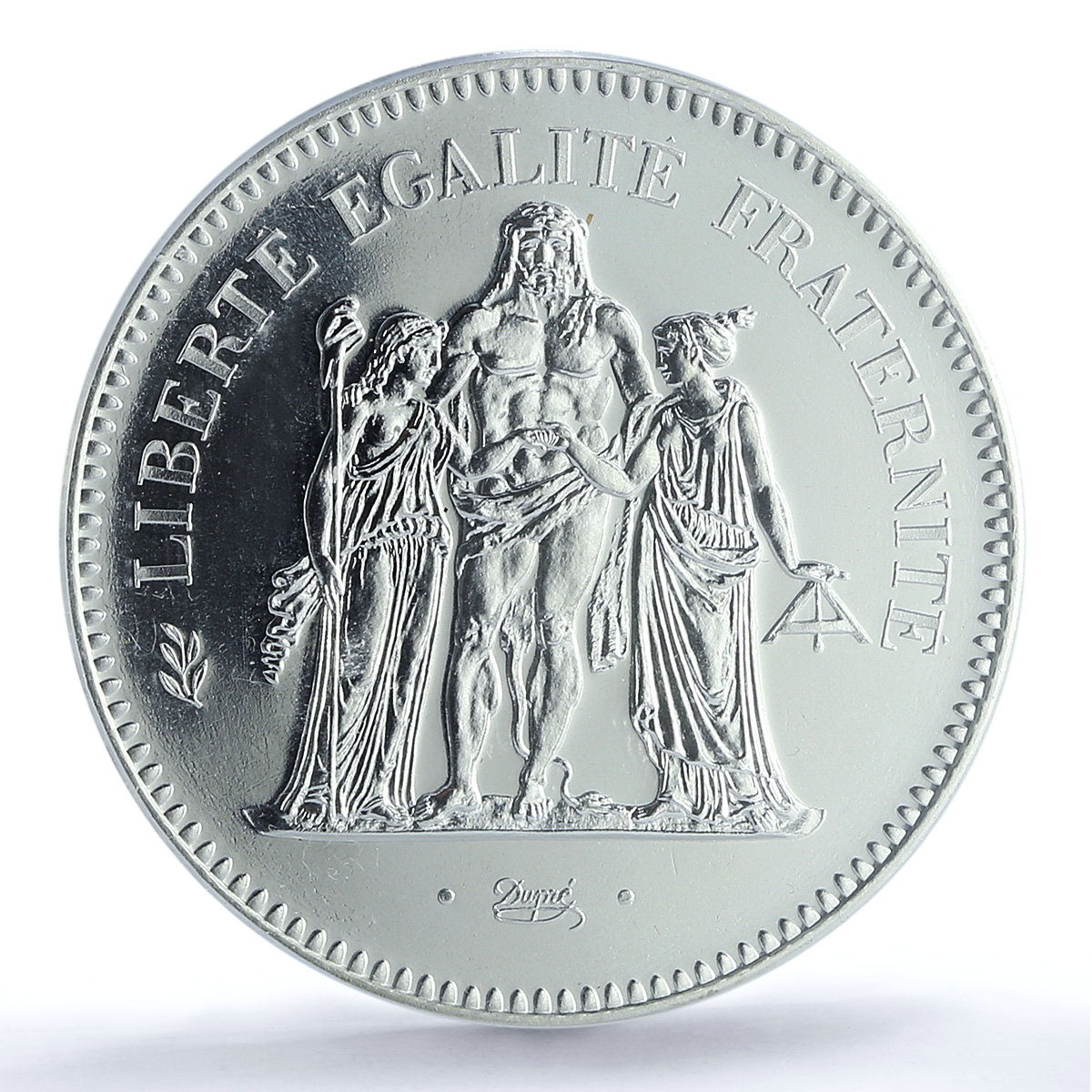 France 50 francs Hercules KM-941.1 Gad-882 F-427 MS 68 PCGS silver coin 1974
