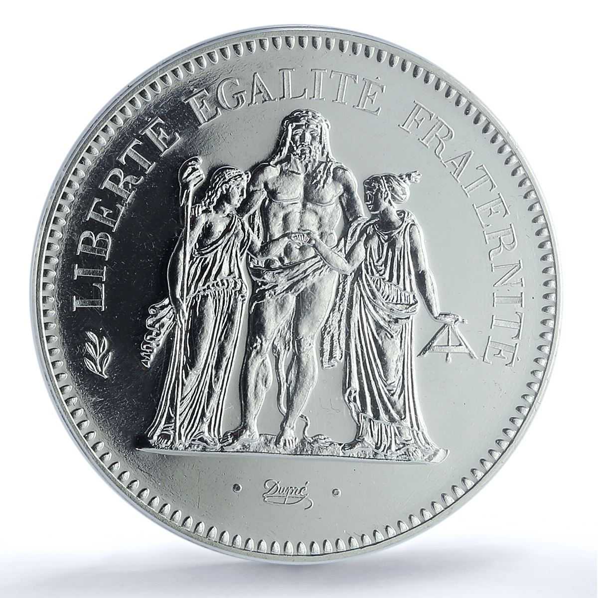 France 50 francs Hercules Gad-882 F-427 KM-941 MS 67 PCGS silver coin 1978 France 50 francs Hercules Gad-882 F-427 KM-941 MS 67 PCGS silver coin 1978