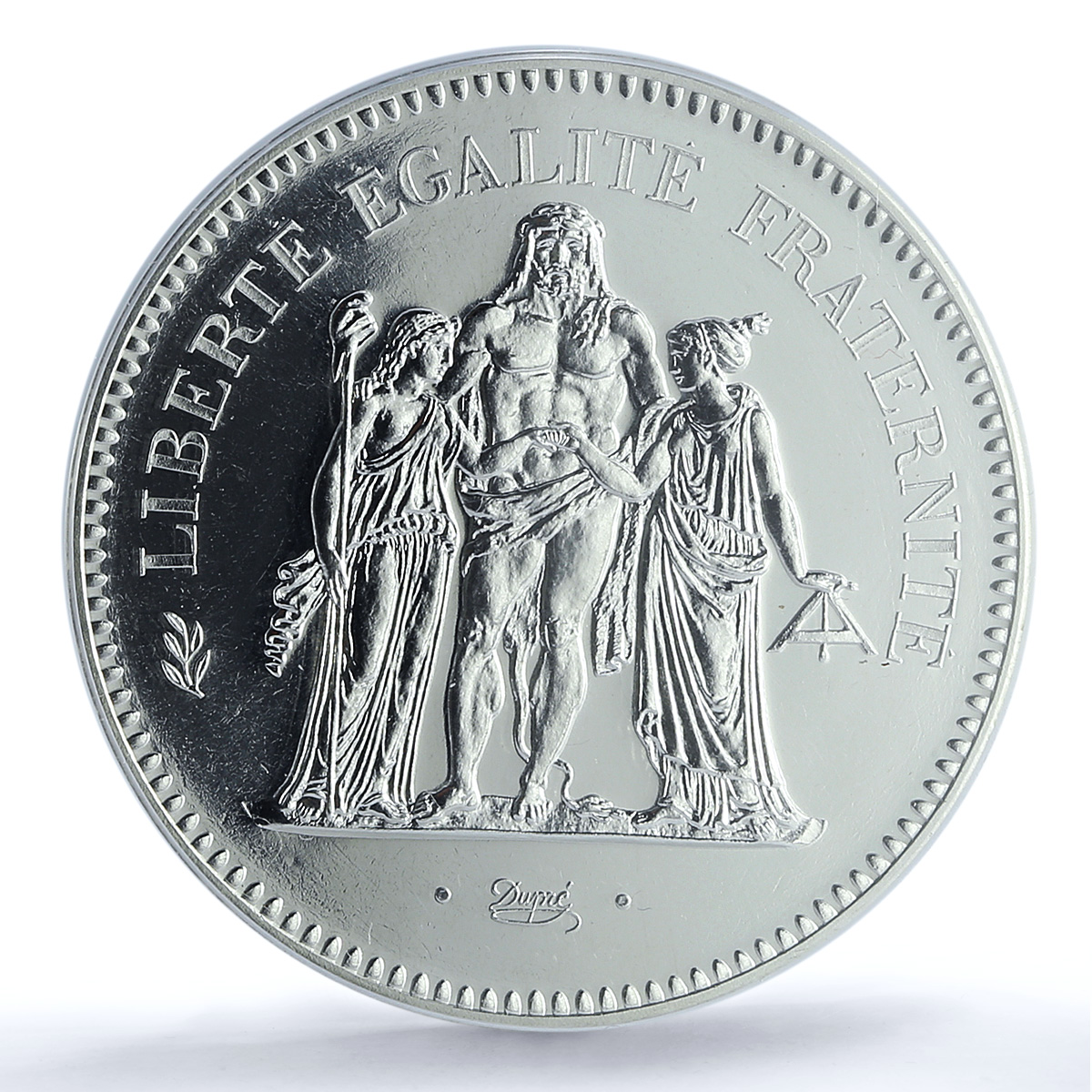 France 50 francs Hercules Gad-882 F-427 KM-941 MS 68 PCGS silver coin 1978 France 50 francs Hercules Gad-882 F-427 KM-941 MS 68 PCGS silver coin 1978