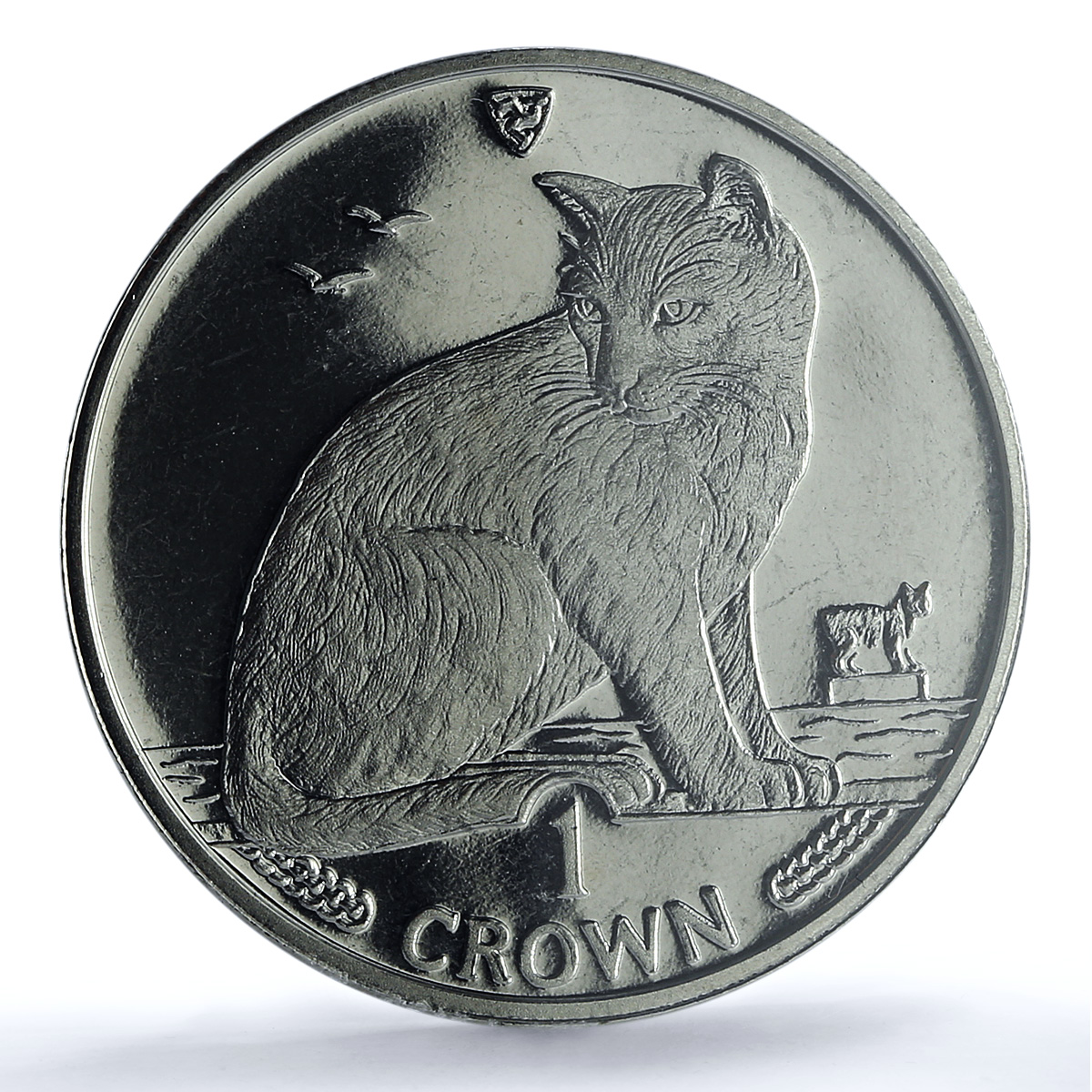 Isle of Man 1 crown New York Alley KM-275 Cat Crowns MS 65 PCGS CuNi coin 1990 Isle of Man 1 crown New York Alley KM-275 Cat Crowns MS 65 PCGS CuNi coin 1990