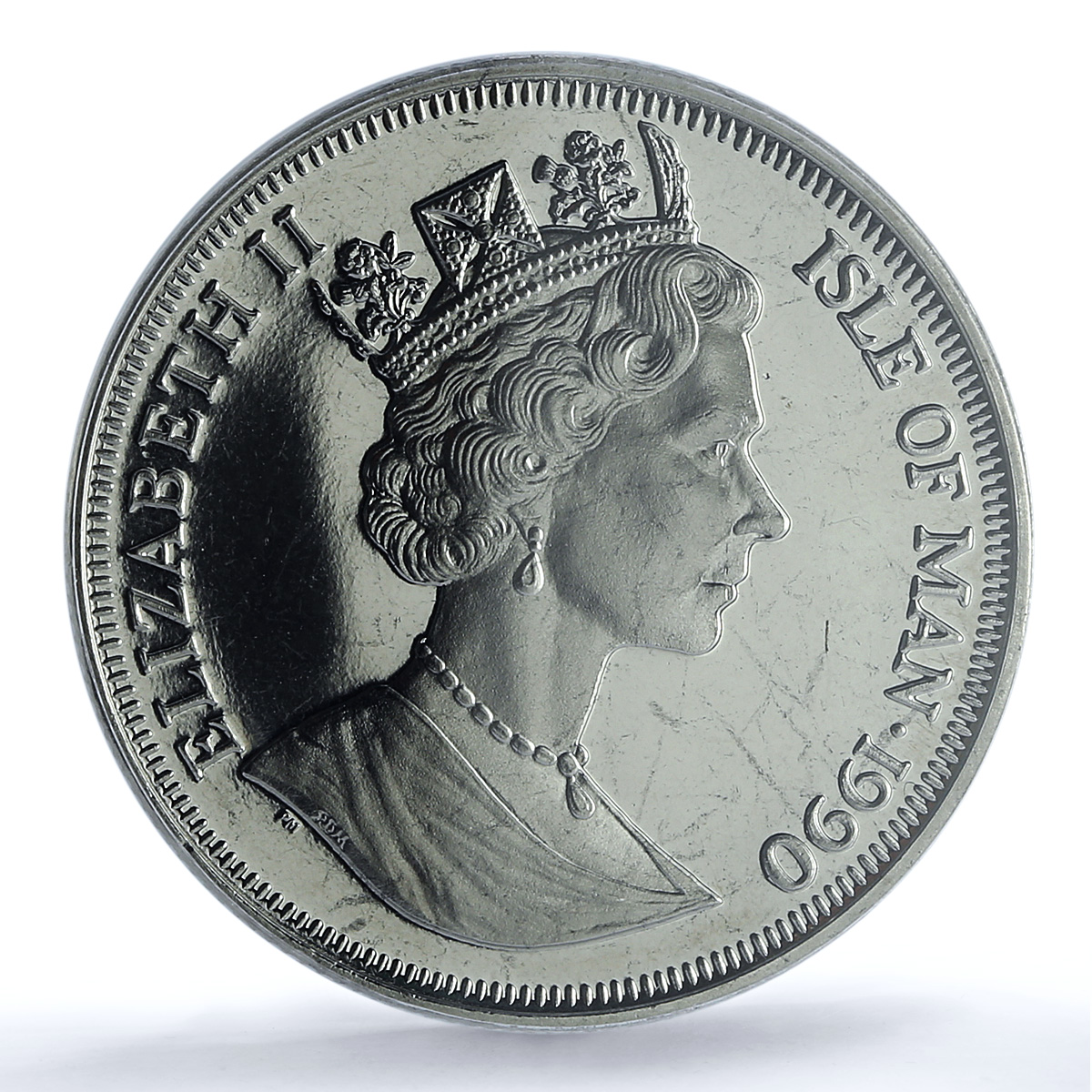 Isle of Man 1 crown New York Alley KM-275 Cat Crowns MS 65 PCGS CuNi coin 1990 Isle of Man 1 crown New York Alley KM-275 Cat Crowns MS 65 PCGS CuNi coin 1990