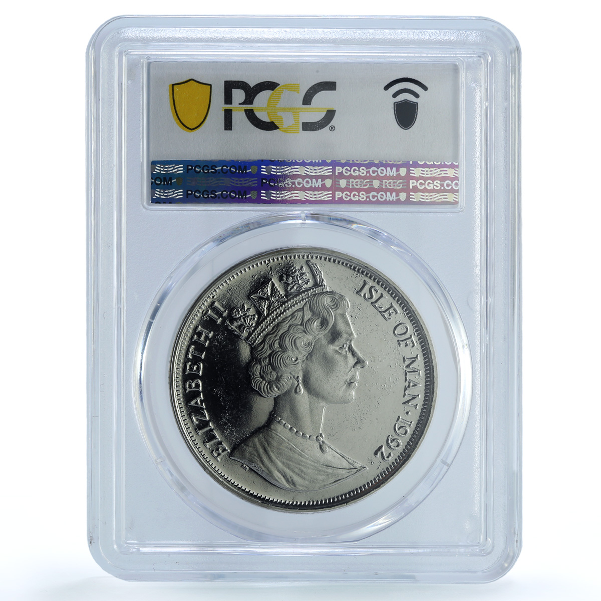 Isle of Man 1 crown Siamese Cat KM-332 Cat Crowns MS 64 PCGS CuNi coin 1992 Isle of Man 1 crown Siamese Cat KM-332 Cat Crowns MS 64 PCGS CuNi coin 1992