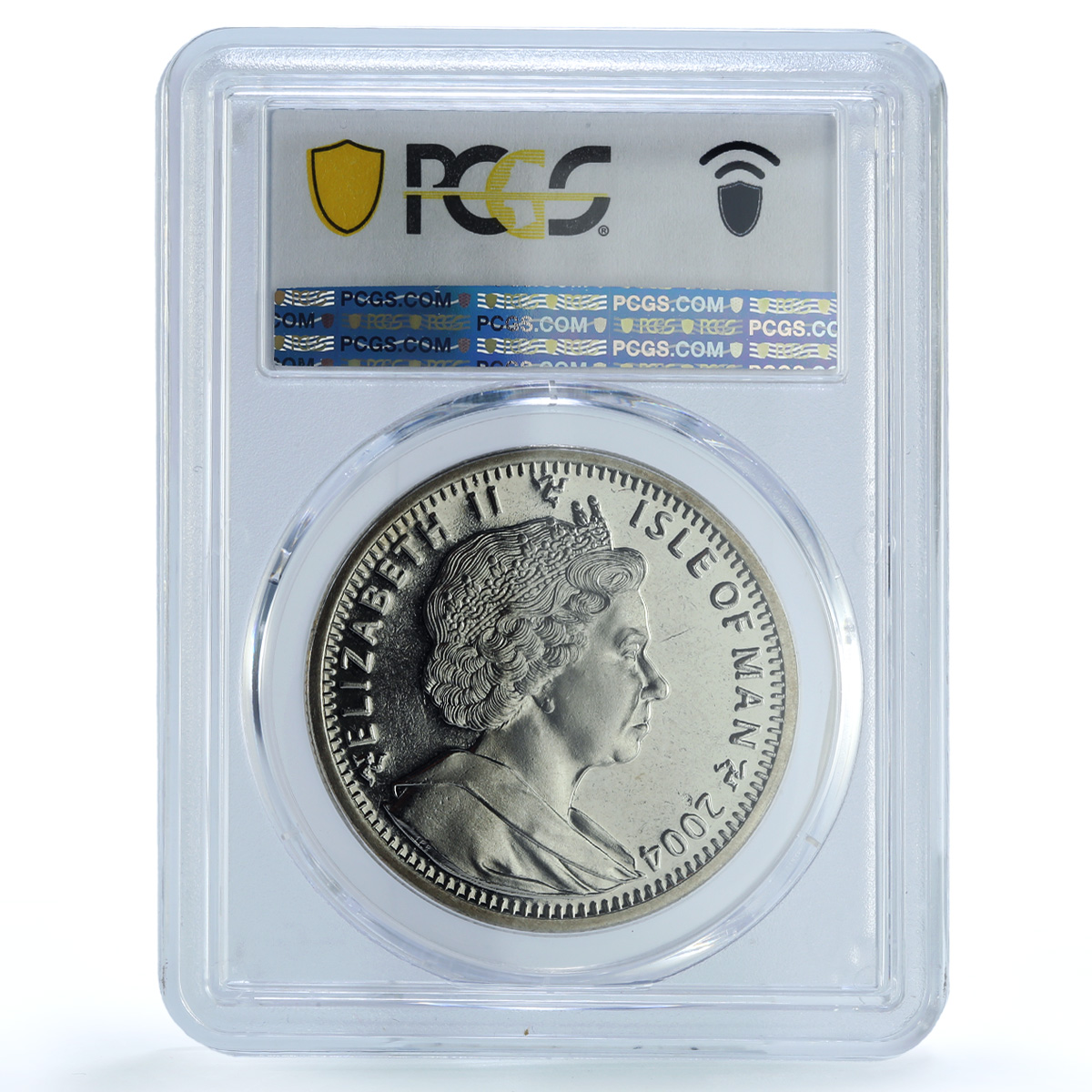 Isle of Man 1 crown Tonkinese Kittens KM-1246 Cat Crowns MS 65 PCGS Ni coin 2004 Isle of Man 1 crown Tonkinese Kittens KM-1246 Cat Crowns MS 65 PCGS Ni coin 2004