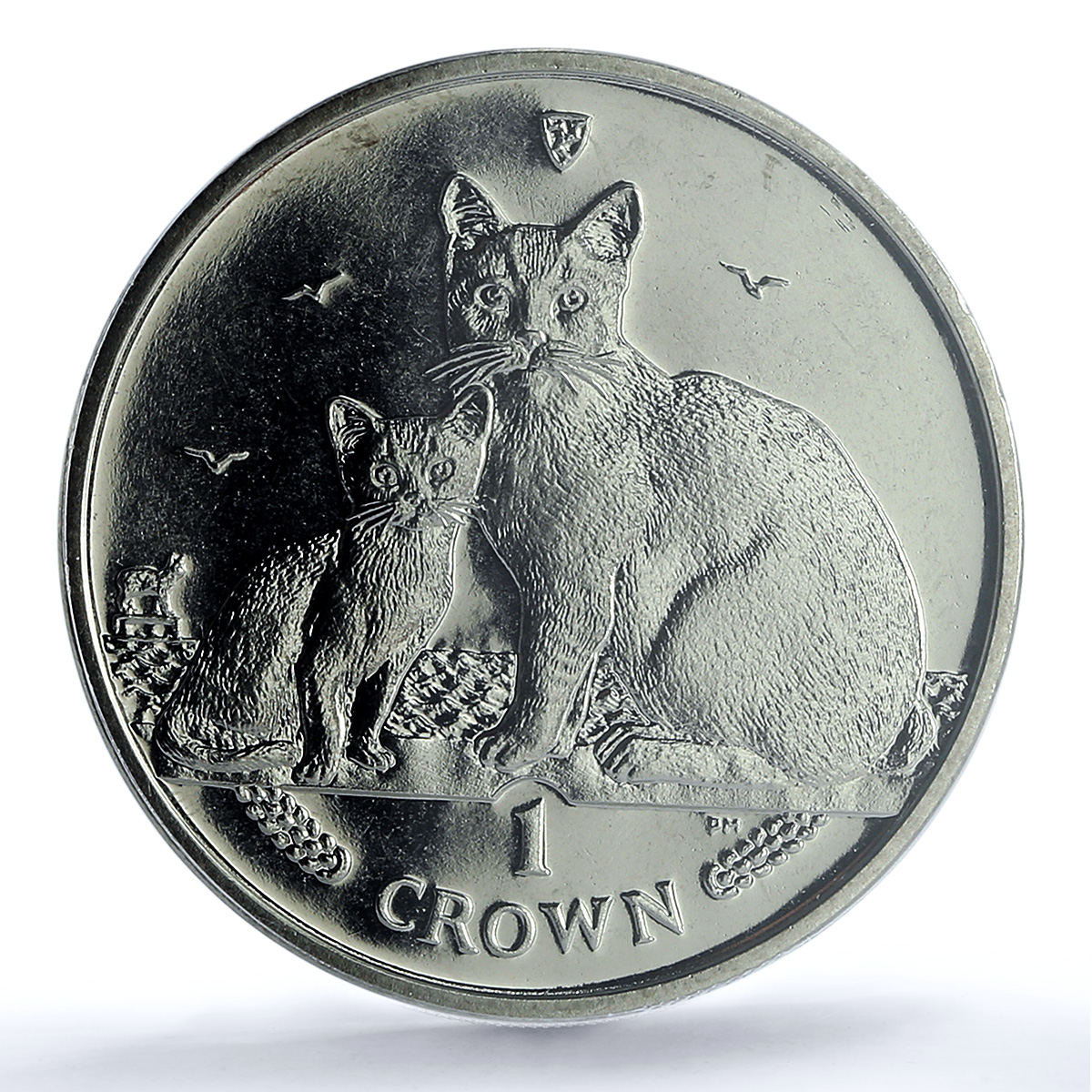Isle of Man 1 crown Burmilla Cat KM-1424 Cat Crowns MS 65 PCGS CuNi coin 2008 Isle of Man 1 crown Burmilla Cat KM-1424 Cat Crowns MS 65 PCGS CuNi coin 2008